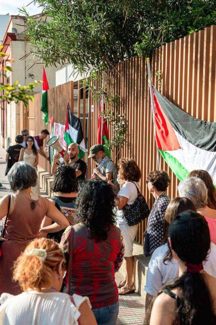 Khaled El Qaisi, sit-in davanti la Rai a Cagliari: “Vogliamo torni”