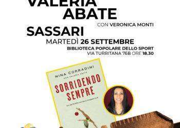 Martedì 26 settembre, a Sassari, la giornalista Valeria Abate