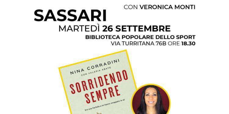 Martedì 26 settembre, a Sassari, la giornalista Valeria Abate