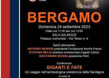A Bergamo si racconta la Sardegna dei Giganti di Mont’e Prama