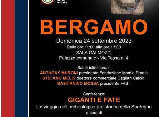 A Bergamo si racconta la Sardegna dei Giganti di Mont’e Prama