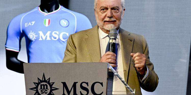 De Laurentiis indagato a Roma per falso in bilancio
