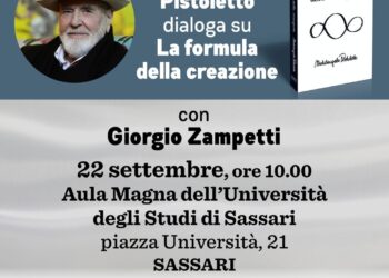 Sassari, presentazione libro “La Formula della Creazione” del maestro Michelangelo Pistoletto