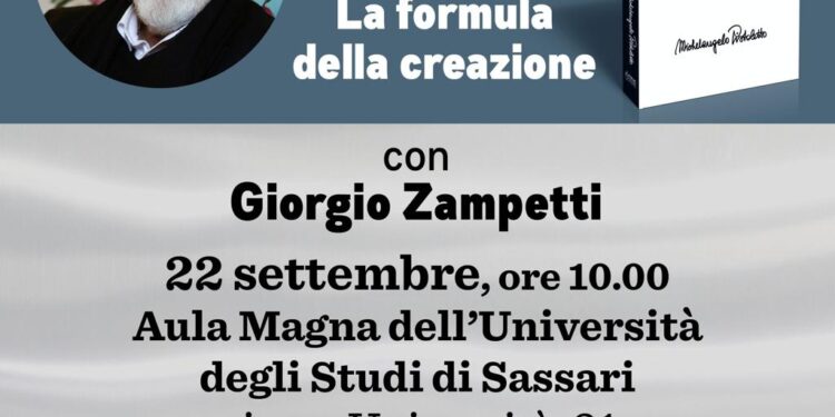 Sassari, presentazione libro “La Formula della Creazione” del maestro Michelangelo Pistoletto