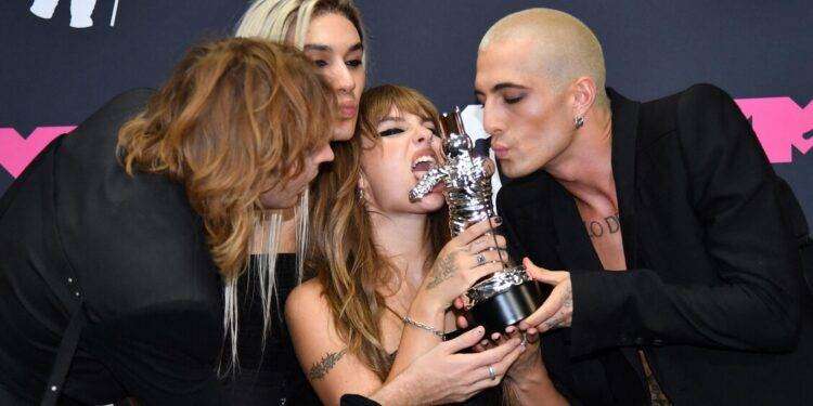 I Maneskin agli Mtv vincitori del premio Best Rock per “The Loneliest”