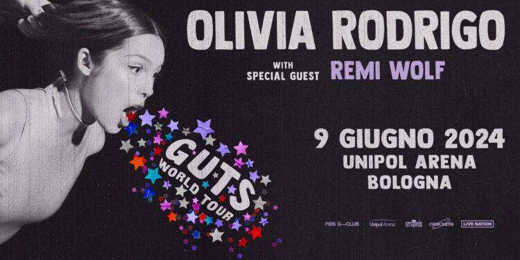 Olivia Rodrigo, annunciata la data italiana del tour