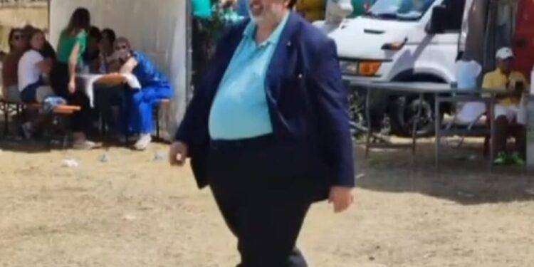 Si è successo! Solinas sul palco di Pontida grida contro i poteri forti e la tecnocrazia