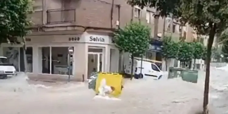 Spagna, piogge torrenziali in Navarra: gravi danni