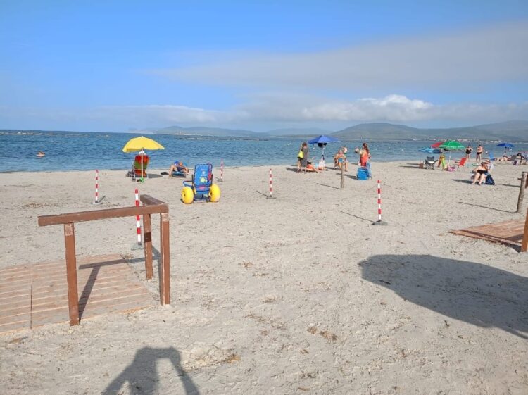 Alghero, “Spiaggia Facile” anche a settembre in Rivera del Corallo