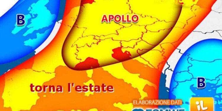 L’anticiclone riporta l’estate fino ad ottobre