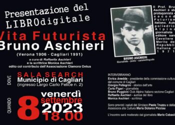 Cagliari, presentazione del libro digitale “Vita Futuristica – Bruno Aschieri”