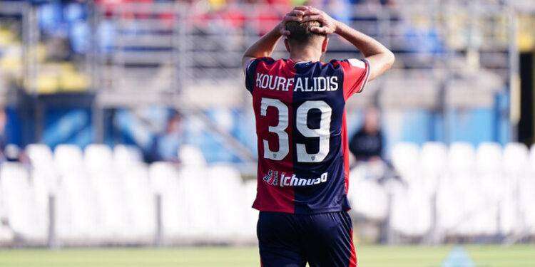 Chiusura del mercato del Cagliari senza botti, parte Kourfalidis