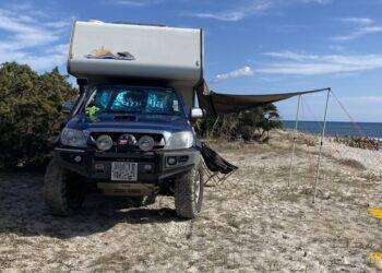 Camper sulle dune a Siniscola, sanzionati 5 turisti stranieri