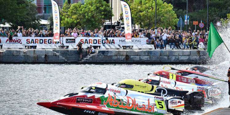 I bolidi del mare a Olbia per la Formula 1 di motonautica