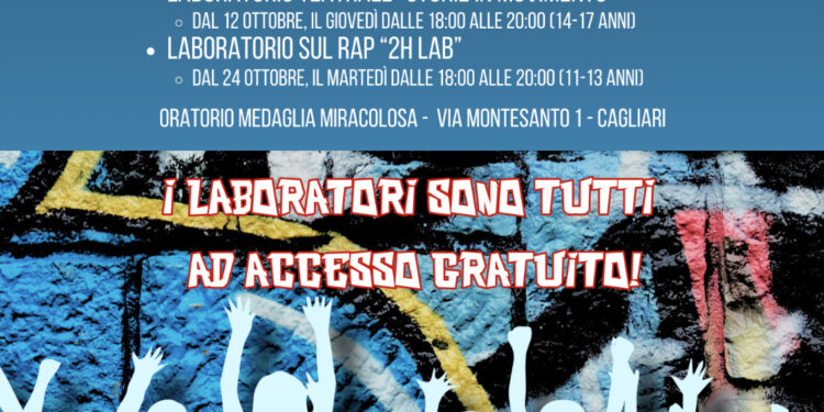 “Dalle rime al palcoscenico”, laboratori gratuiti per giovani a Cagliari