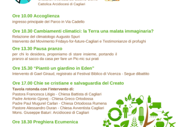 Giornata per la custodia del creato, appuntamento a Cagliari