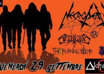 Musica, i Necrodeath live a Bologna