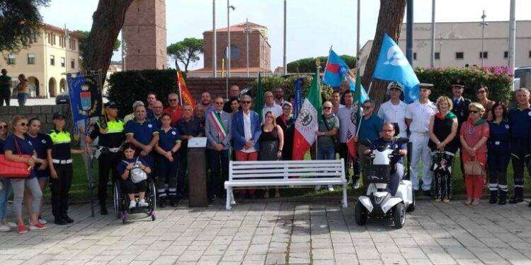 Morti sul lavoro, panchina bianca a Carbonia in memoria vittime