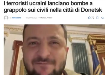 Nyt, “Attacco su mercato nel Donetsk fatto da Kiev”, ma era palese