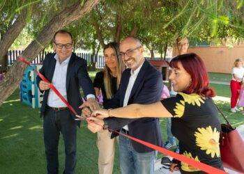 Cagliari, inaugurati i giardini scolastici di via Parigi e via dei Genieri