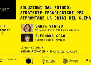 Soluzioni del futuro: Strategie tecnologiche per affrontare la crisi del clima, evento a Cagliari