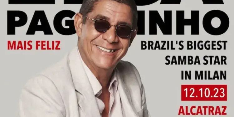 Zeca Pagodinho annuncia una data a Milano a ottobre