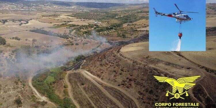 19 incendi in Sardegna nella giornata di oggi