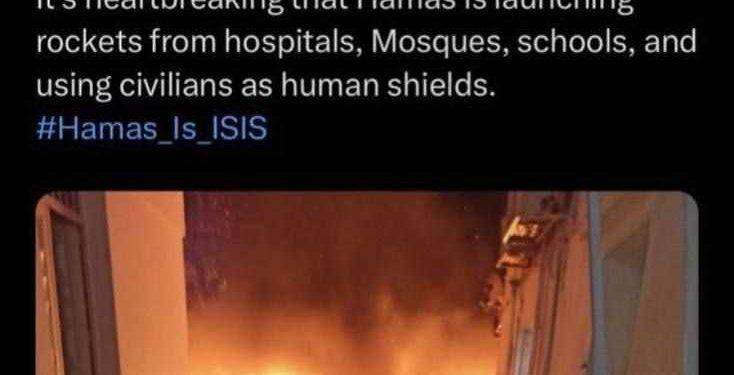 Sui social agghiacciante post del portavoce di Netanyahu poi rimosso: abbiamo colpito la base di Hamas dentro l’ospedale