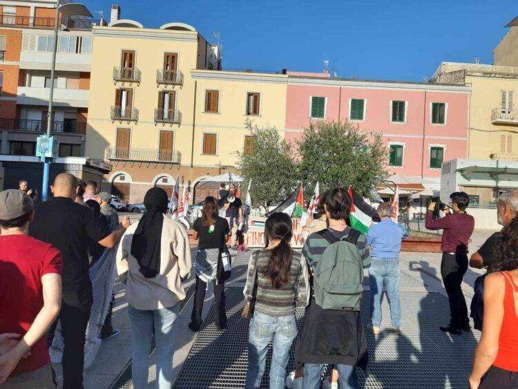 “Su frore de sa Palestina”, a Sassari in piazza per la resistenza palestinese