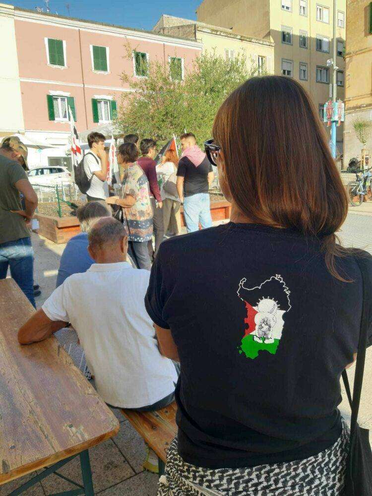 “Su frore de sa Palestina”, a Sassari in piazza per la resistenza palestinese