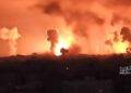 Offensiva a terra dei sionisti contro il popolo palestinese: iniziato l’attacco a Gaza