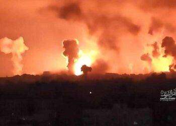 Offensiva a terra dei sionisti contro il popolo palestinese: iniziato l’attacco a Gaza