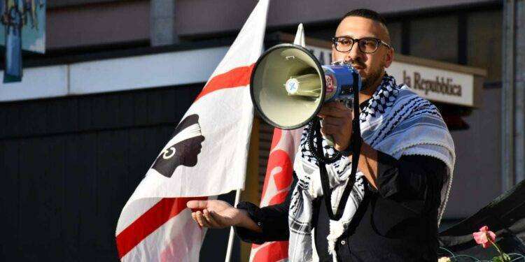 “Su frore de sa Palestina”, a Sassari in piazza per la resistenza palestinese