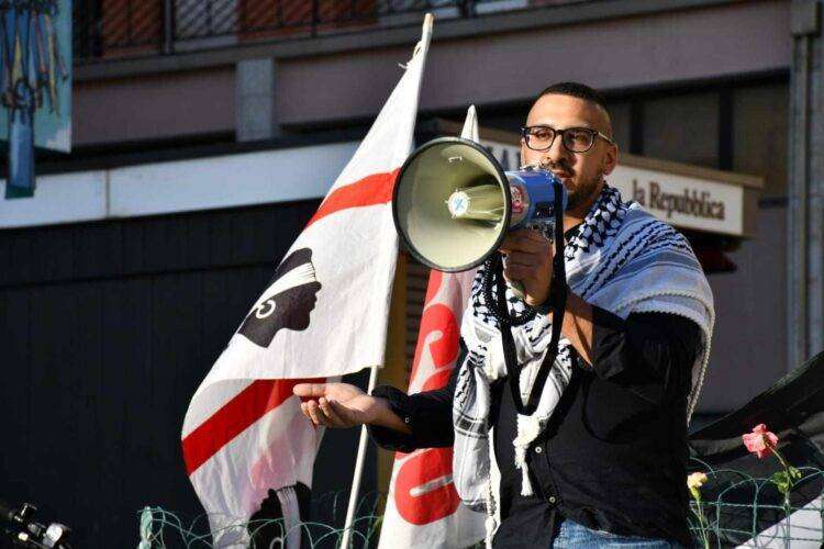 “Su frore de sa Palestina”, a Sassari in piazza per la resistenza palestinese