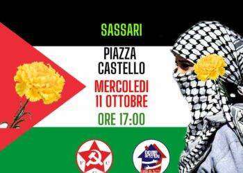 “Su frore de sa Palestina”, manifestazione a Sassari per la resistenza palestinese