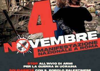 Fuori l’Italia dalle guerre. Il 4 novembre manifestazione nazionale a Roma