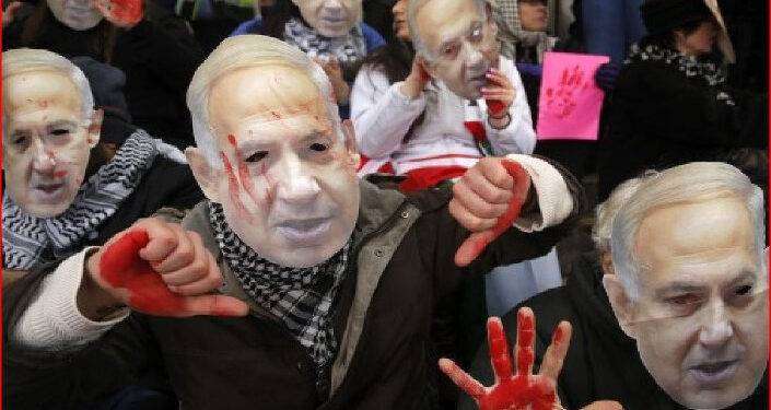 ‘Pronti all’azione di terra’. Il sanguinario Netanyahu visita i kibbutz