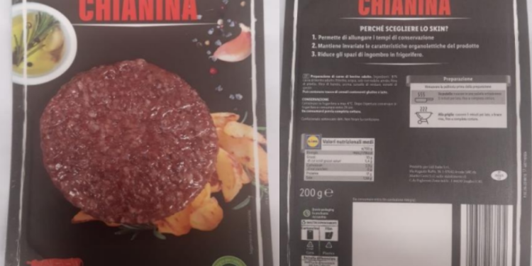Lidl richiama hamburger di chianina per presenza di Escherichia Coli