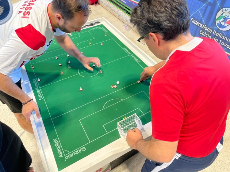 A Pisa il Campionato Nazionale a squadre di Subbuteo Tradizionale: si torna nella città di Andrea Piccaluga