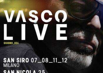 Musica, Vasco Rossi annuncia le date di giugno 2024: concerti a Milano e Bari