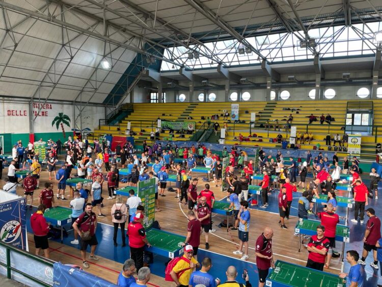 Campionati Italiani a squadre di Calcio da Tavolo: Fiamme Azzurre Roma in testa al termine del girone di andata