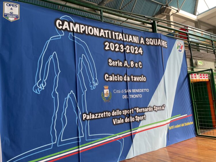 Campionati Italiani a squadre di Calcio da Tavolo: Fiamme Azzurre Roma in testa al termine del girone di andata