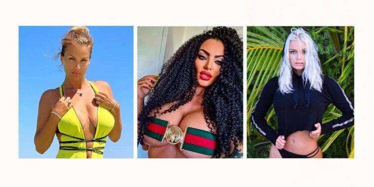 Eva e Mercedes Henger e Amandha Fox al New 1000 Lire lap dance di Preganziol nel trevigiano