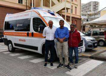L’ambulanza diventa green, primo mezzo full electric a Sassari