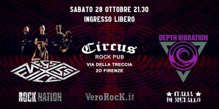 Mess Excess e Depth Vibration live al Circus Rock Club di Firenze