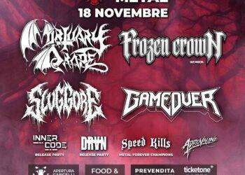 Torna Firenze Metal: il 18 novembre la nuova edizione con i Mortuary Drape e Frozen Crown