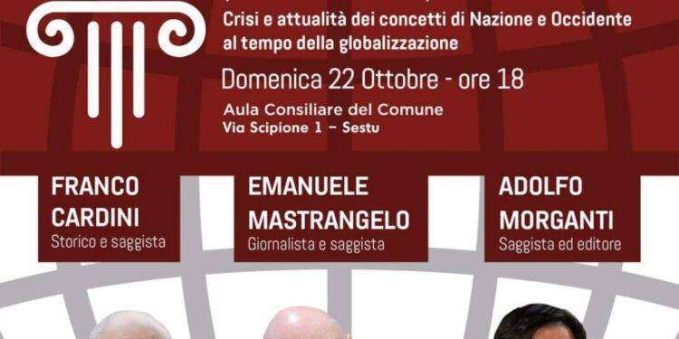 Convegno Nazione e Occidente: presente o passato?: se ne parla a Sestu