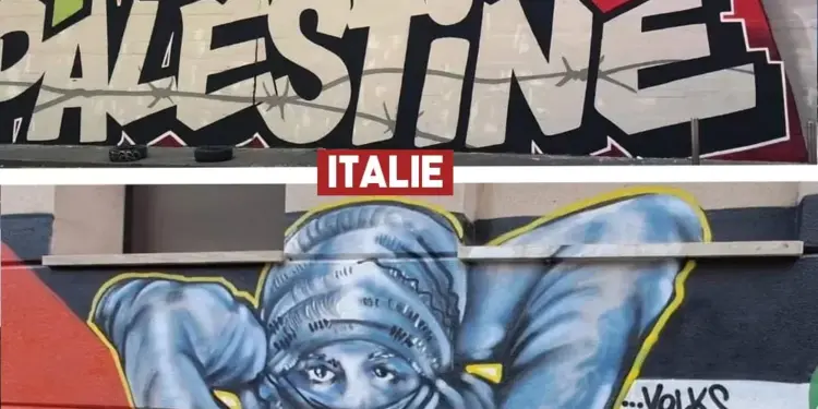 Sostegno artistico mondiale per la Palestina: le immagini