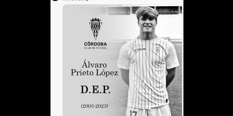 Trovato morto Prieto Lopez, 18enne calciatore del Cordoba