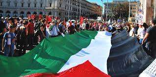Manifestazioni a sostegno della Palestina in Europa: ecco le immagini
